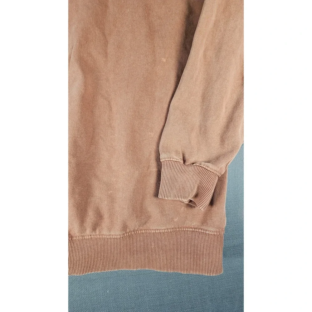 Roxy Womens Sol Graphic Sweatshirt Terracotta Brown Oversized Pullover Medium - Picture 9 of 9